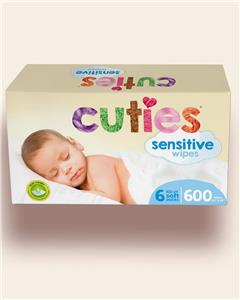 BABY WIPE UNSCENTED CUTIES